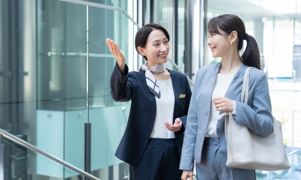 正社員 法人営業 在宅 オフィス求人イメージ