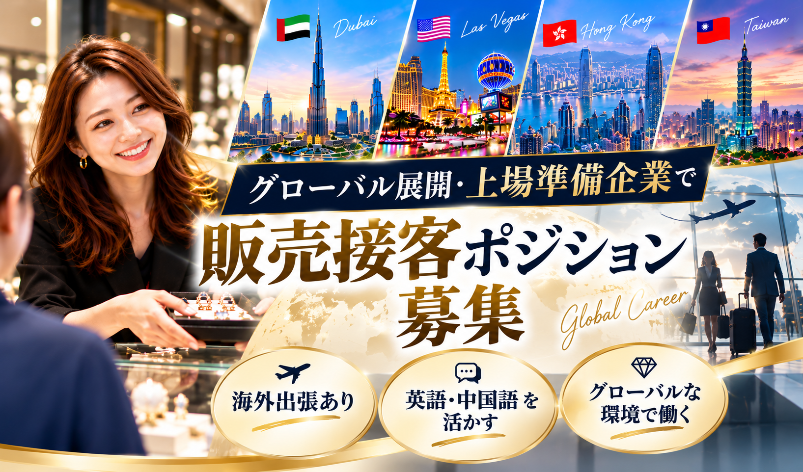 正社員 販売 イベントプランナー 店舗求人イメージ